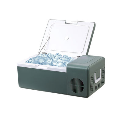 LEAPCOOL 미니 25L 자동차 냉장고 냉장고 12V/24V 태양열 단열 C5H10/C-펜탄