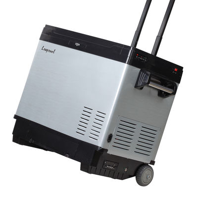 12v 24v 듀얼 온도 조절 트럭 및 자동차용 휴대용 40L 압축 냉장고