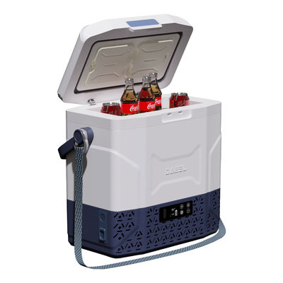 12L 녹색/나색/갈색 자동차 냉장고 프랑스 OEM 자동차용 AC/DC 휴대용 냉장고