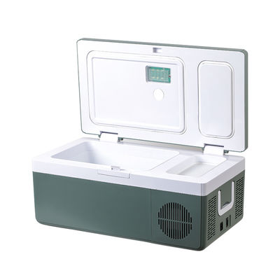 온도 조절 12V 24V 휴대용 자동차 작은 냉장고 25L 여행 미니 냉장고