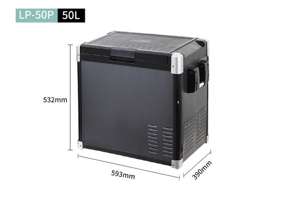 냉각 모드 냉장고 12V 휴대용 50L 태양 냉장고 캠핑 트럭 RV 보트