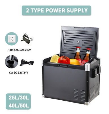 미니 용량 30L 휴대용 자동차 냉장고 SUV DC 12V에 적합