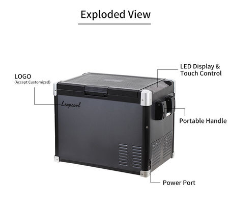 미니 용량 30L 휴대용 자동차 냉장고 SUV DC 12V에 적합