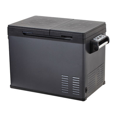 재충전 가능한 미니 자동차 냉장고 리프쿨 35/45/55L DC12/24VAC 220V 휴대용 냉장고