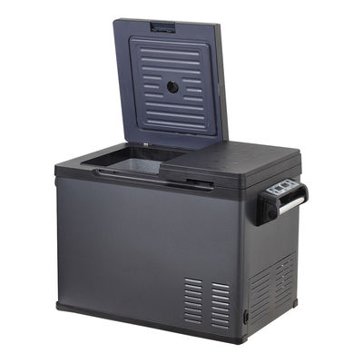재충전 가능한 미니 자동차 냉장고 리프쿨 35/45/55L DC12/24VAC 220V 휴대용 냉장고