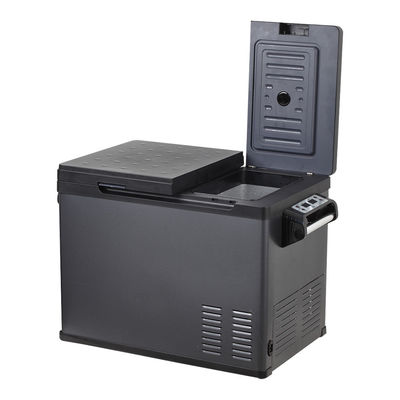 재충전 가능한 미니 자동차 냉장고 리프쿨 35/45/55L DC12/24VAC 220V 휴대용 냉장고