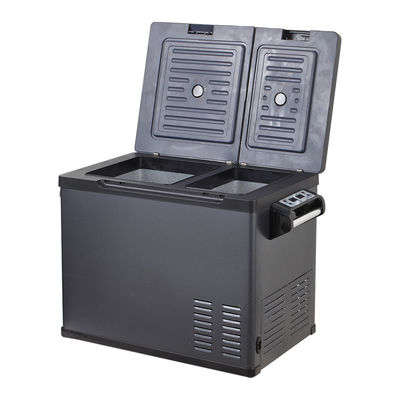 재충전 가능한 미니 자동차 냉장고 리프쿨 35/45/55L DC12/24VAC 220V 휴대용 냉장고