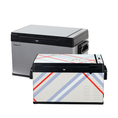 50L 휴대용 캠핑 야외 트럭 보트 카라반 12V 24V 미니 냉장고 냉장고