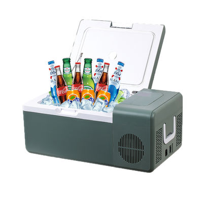 LEAPCOOL 미니 25L 자동차 냉장고 냉장고 12V/24V 태양열 단열 C5H10/C-펜탄