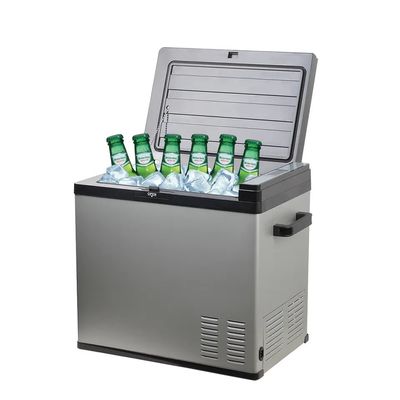 LED 라이트 디스플레이 12V 240v 휴대용 캠핑 전기 냉장고 박스 냉장고 자동차 냉장고