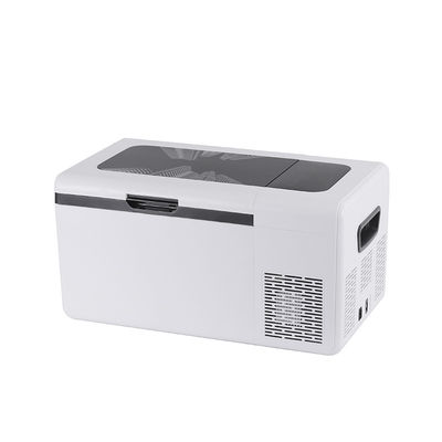 25L 휴대용 자동차 및 가정용 미니 냉장고 단열 C5H10/C-Pentane LED 빛과 함께 흰색